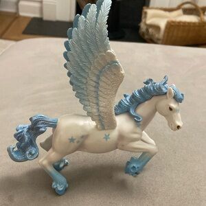 ELC Plastic Blue and White Pegasus Figurine